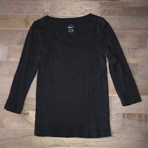 J.Crew scoop neck painter tee